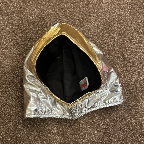 Melissa and Doug Astronaut Hood Helmet Silver Fabric Dress Up Costume 3-6 years - Picture 1 of 6